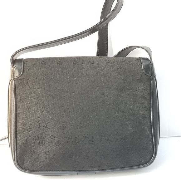 Auth Vintage GUCCI Horsebit embossed Canvas and Leather Shoulder handbag - Picture 11 of 16